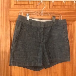 J.Crew Chambray Cotton Shorts